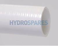 Flex hose white 2"
