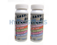 Pool & Spa 5 in 1 Test Strips - Twin Pack